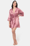 Amante Cotton Elastane Robe - Purple — thumbnail 8